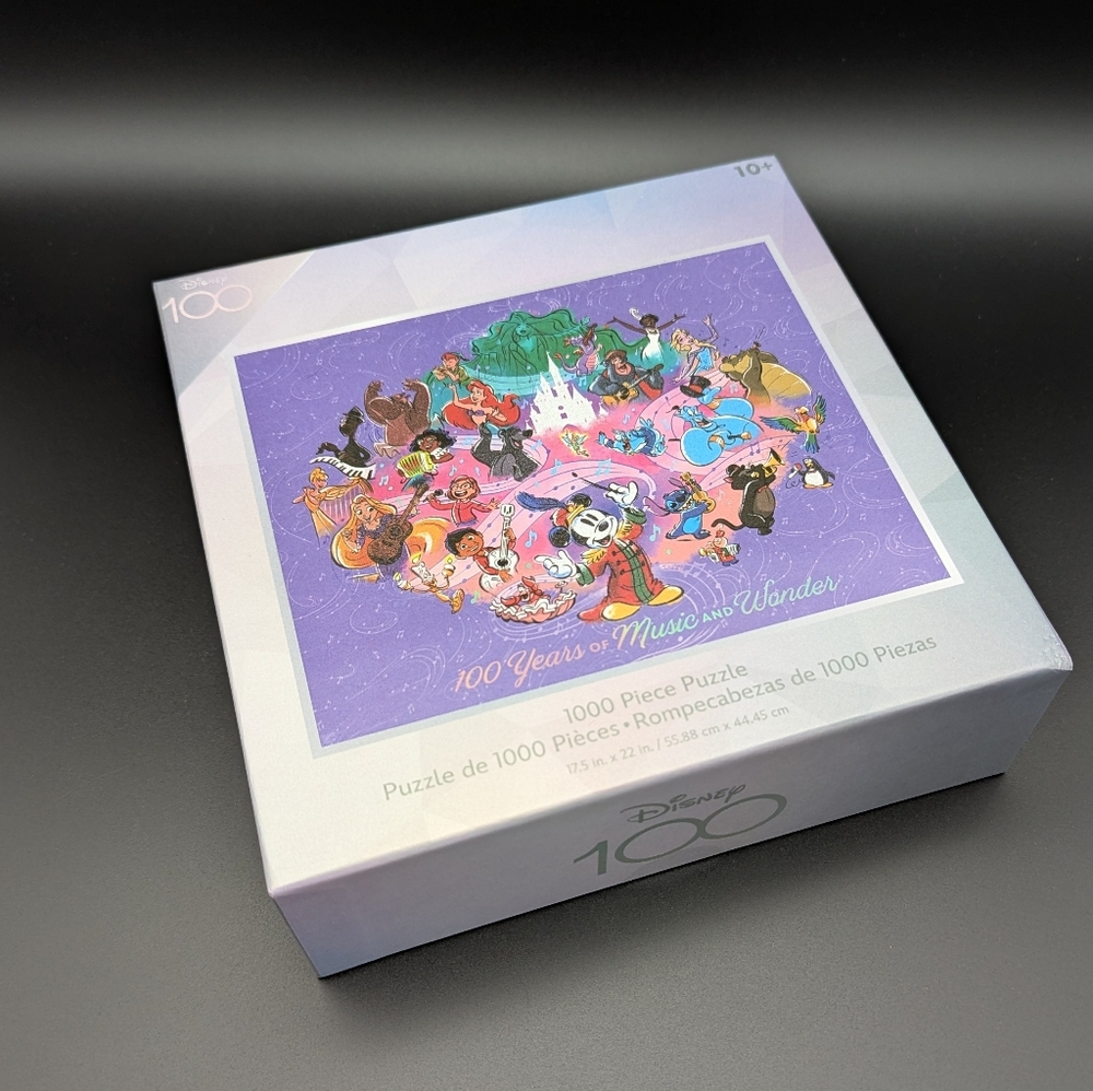 Disney 1000 Piece Puzzle SEALED new 100 Years of Music and Wonder